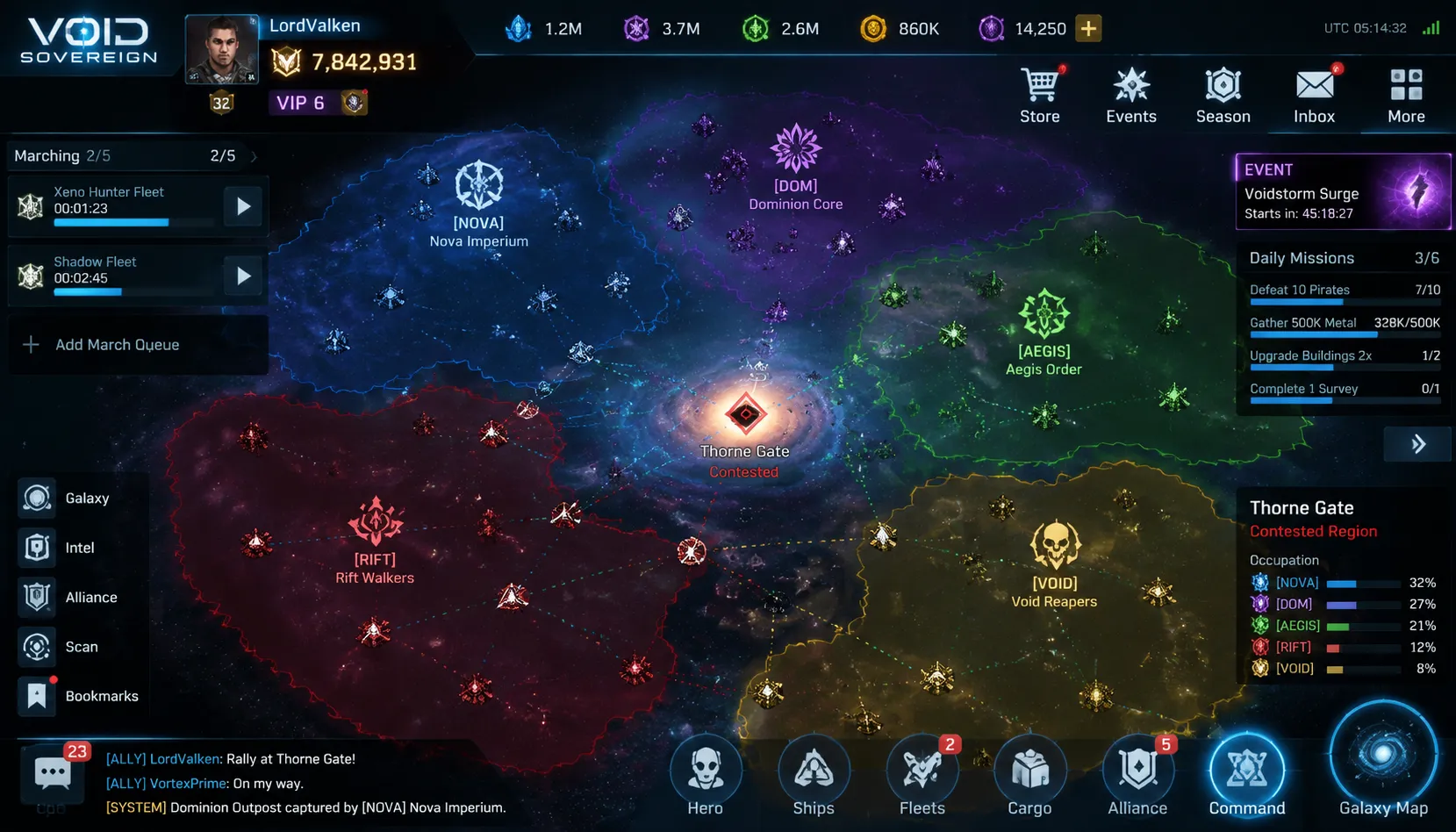 Void Sovereign - Planetary colony